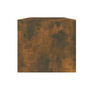 Coffee Table Smoked Oak 102 X 50 X 45 Cm Engineered Wood