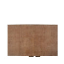 Coffee Table Solid Fir Wood 91 X 51 X 38 Cm Brown