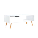 Decorative Coffee Table White Chipboard
