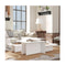 Coffee Tables 2 Pcs White Chipboard