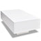 Coffee Table High Gloss  85 x 55 x 31 Cm - White