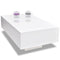 Coffee Table High Gloss  85 x 55 x 31 Cm - White