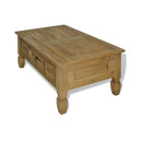 Coffee Table Mexican Pine Corona Range 100 X 60 X 45 Cm
