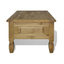 Coffee Table Mexican Pine Corona Range 100 X 60 X 45 Cm