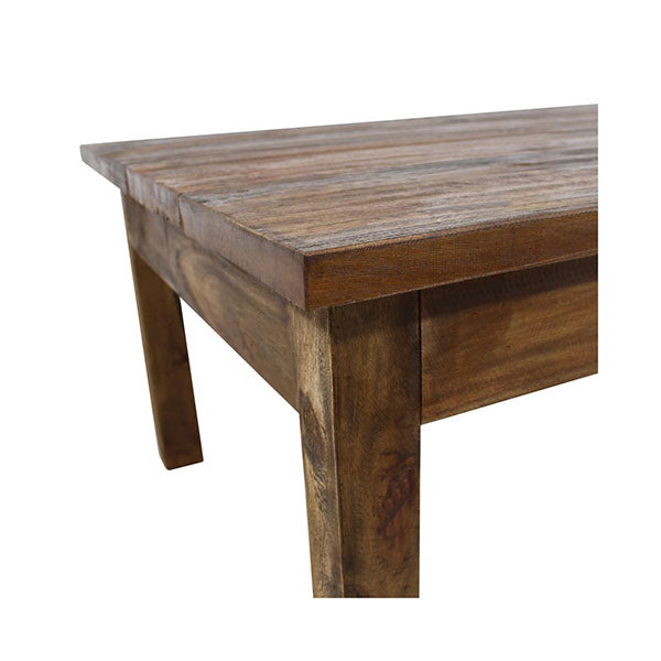 Coffee Table Solid Reclaimed Wood 98 X 73 X 45 Cm
