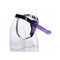 Comfort Ride Strap On Harness With Purple Dildo