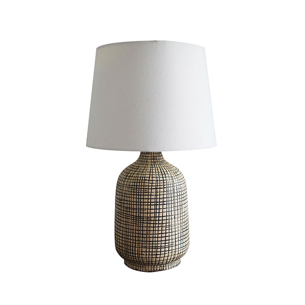 Beige Complete Ceramic Table Lamp