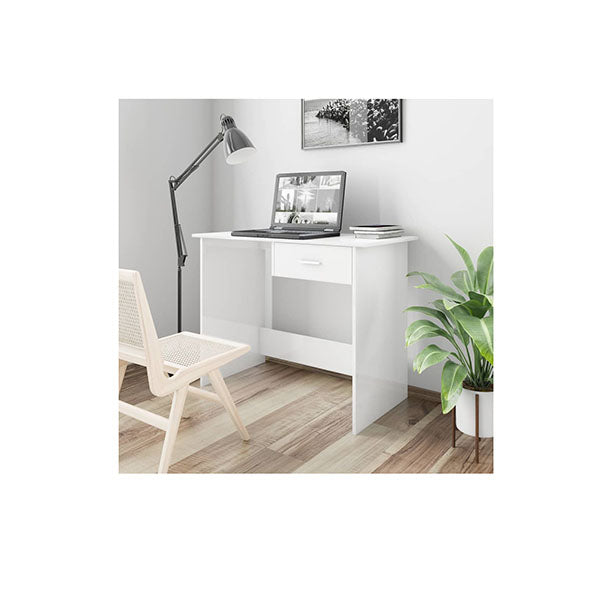 Computer Desk High Gloss Chipboard