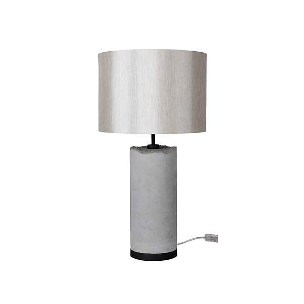 Concrete Finish Table Lamp