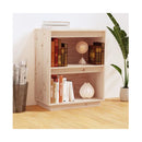 Console Cabinet 60 X 34 X 75 Cm Solid Wood Pine