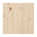 Console Cabinet 60 X 34 X 75 Cm Solid Wood Pine