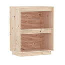 Console Cabinet 60 X 34 X 75 Cm Solid Wood Pine