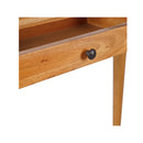 Console Table 110 X 30 X 75 Cm Solid Mahogany Wood