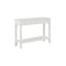 Console Table 110 X 35 X 80 Cm Wood White