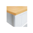 Console Table 83 X 30 X 73 Cm Solid Oak Wood