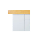 Console Table 83 X 30 X 73 Cm Solid Oak Wood