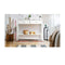 Console Table Hall Side Entry 2 Drawers Display White Desk