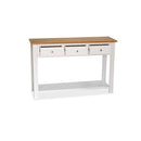 Console Table Solid Oak Wood