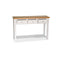 Console Table Solid Oak Wood