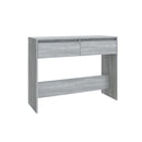 Console Table Sonoma Engineered Wood Grey