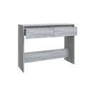 Console Table Sonoma Engineered Wood Grey