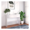 Console Table White Chipboard