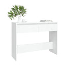 Console Table White Chipboard