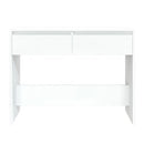 Console Table White Chipboard