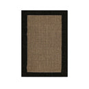 Contemporary Natural Black Chino Rug