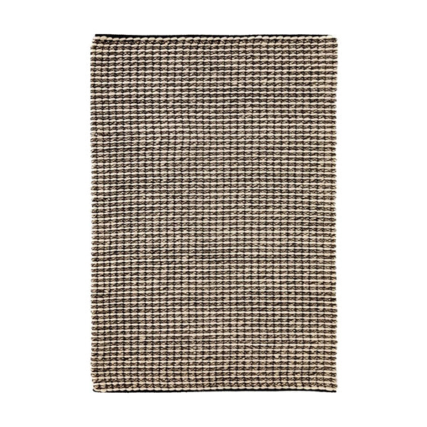 Contemporary White Coffee Serenity Rug