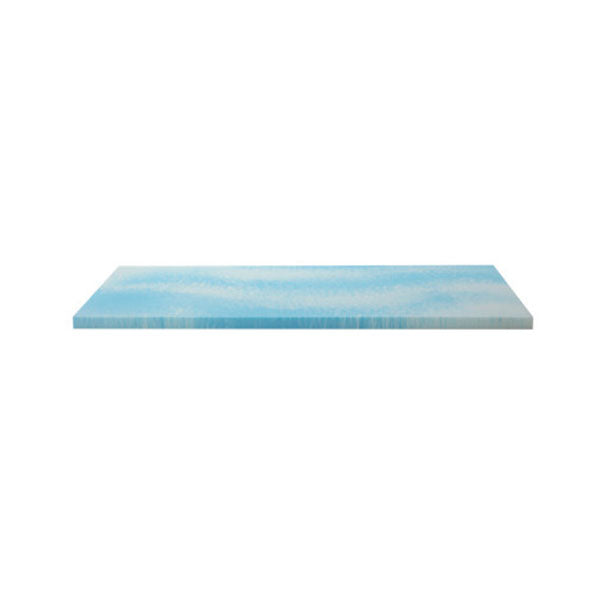 Cool Gel Memory Foam Topper Mattress Toppers With Bamboo Cover 5Cm