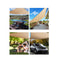 Sun Shade Sail Cloth Rectangle Heavy Duty Sand Canopy 2 X 4M