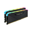 Corsair Vengeance Rgb Rs 16Gb 2X8Gb Ddr4 Black Gaming Memory