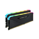 Corsair Vengeance Rgb Rs 16Gb 2X8Gb Ddr4 Black Gaming Memory