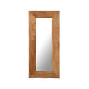 Cosmetic Mirror Solid Acacia Wood