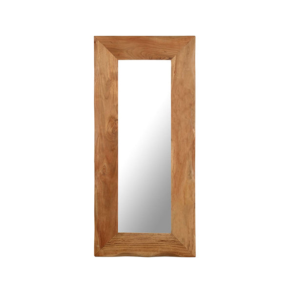Cosmetic Mirror Solid Acacia Wood