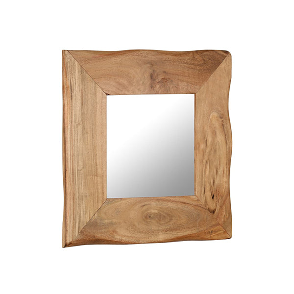 Cosmetic Mirror Solid Acacia Wood