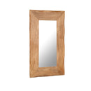 Cosmetic Mirror Solid Acacia Wood