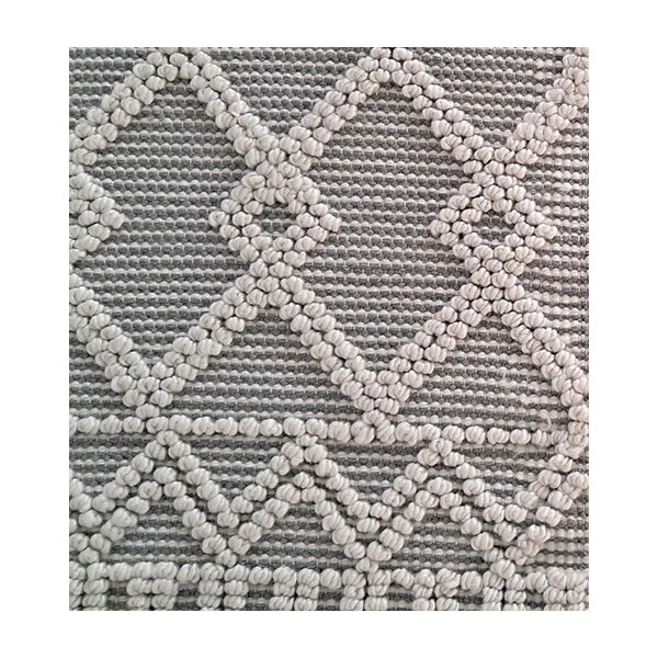 Cottage Style Handwoven Grey Rugs 160 X 225Cm