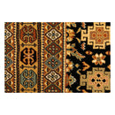 Counterpane Black Rug 80X2500Cm