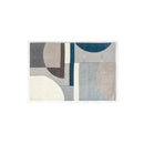 Crested Super Soft Polyester Evelyn Blue Rug