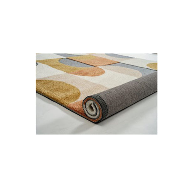 Crested Super Soft Polyester Sunny Gold Rug