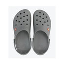 Crocs Unisex Crocband Clog Sandals Light Grey Navy