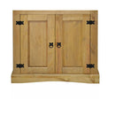 Cupboard Mexican Pine Corona Range 80 X 40 X 170 Cm