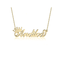 Custom Crown Name Necklace