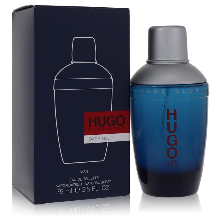 Dark Blue Eau De Toilette Spray By Hugo Boss 75Ml