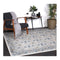 Delicate Blue Green Oriental Rug