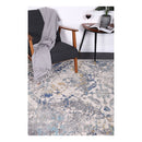 Delicate Blue Green Contemporary Rug