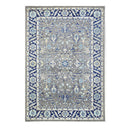 Delicate Navy Blue Oriental Rug