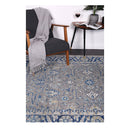 Delicate Navy Blue Oriental Rug